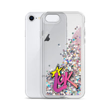 Load image into Gallery viewer, Lok Logo Glitter Phone Case