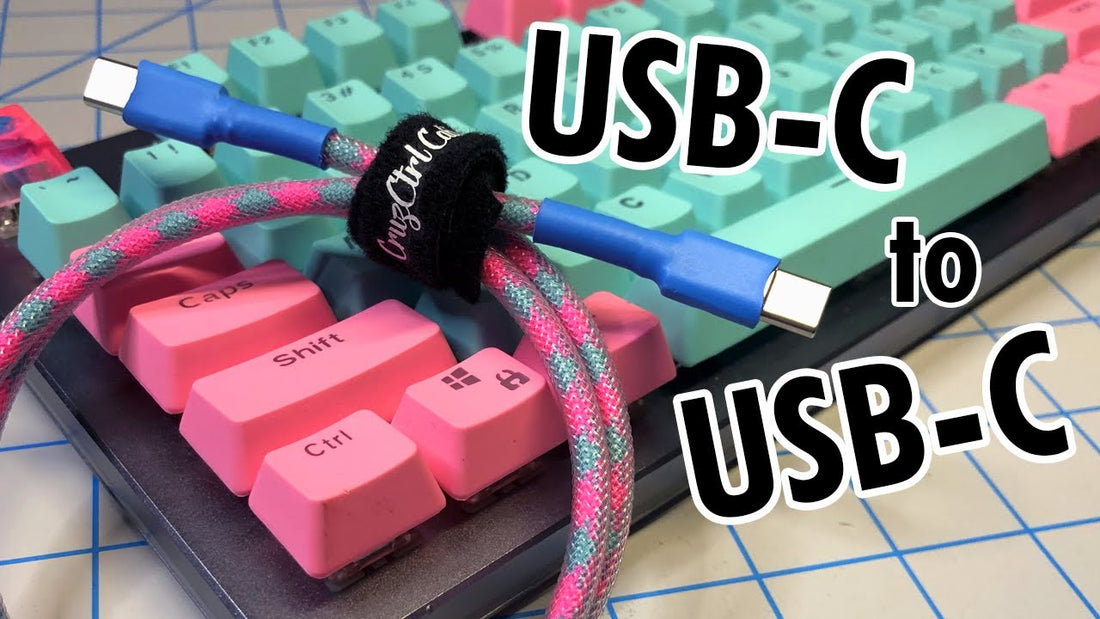 DIY USB-C to USB-C cable tutorial