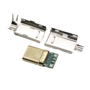 USB-C 2.0 Connector (Gold Tip)