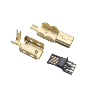 USB-Mini Connector (Gold)